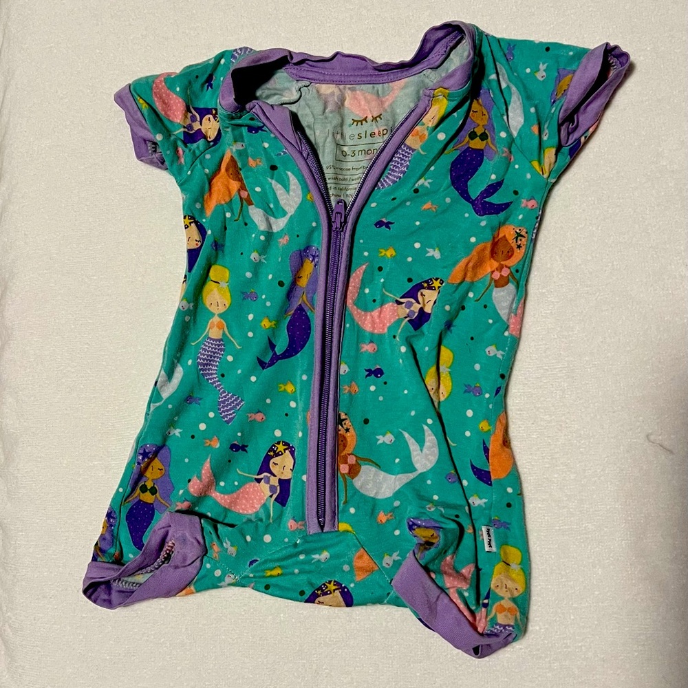 Little Sleepies Shorty romper